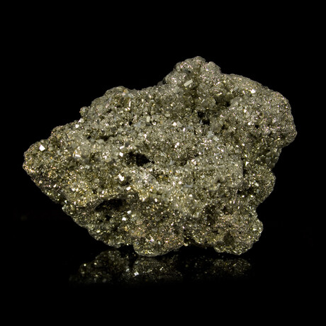 Natural Pyrite Crystal Cluster