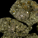 Natural Pyrite Crystal Cluster