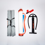 Tandm Surf Inflatable Bodyboard // Orange + Blue