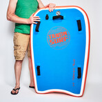Tandm Surf Inflatable Bodyboard // Orange + Blue