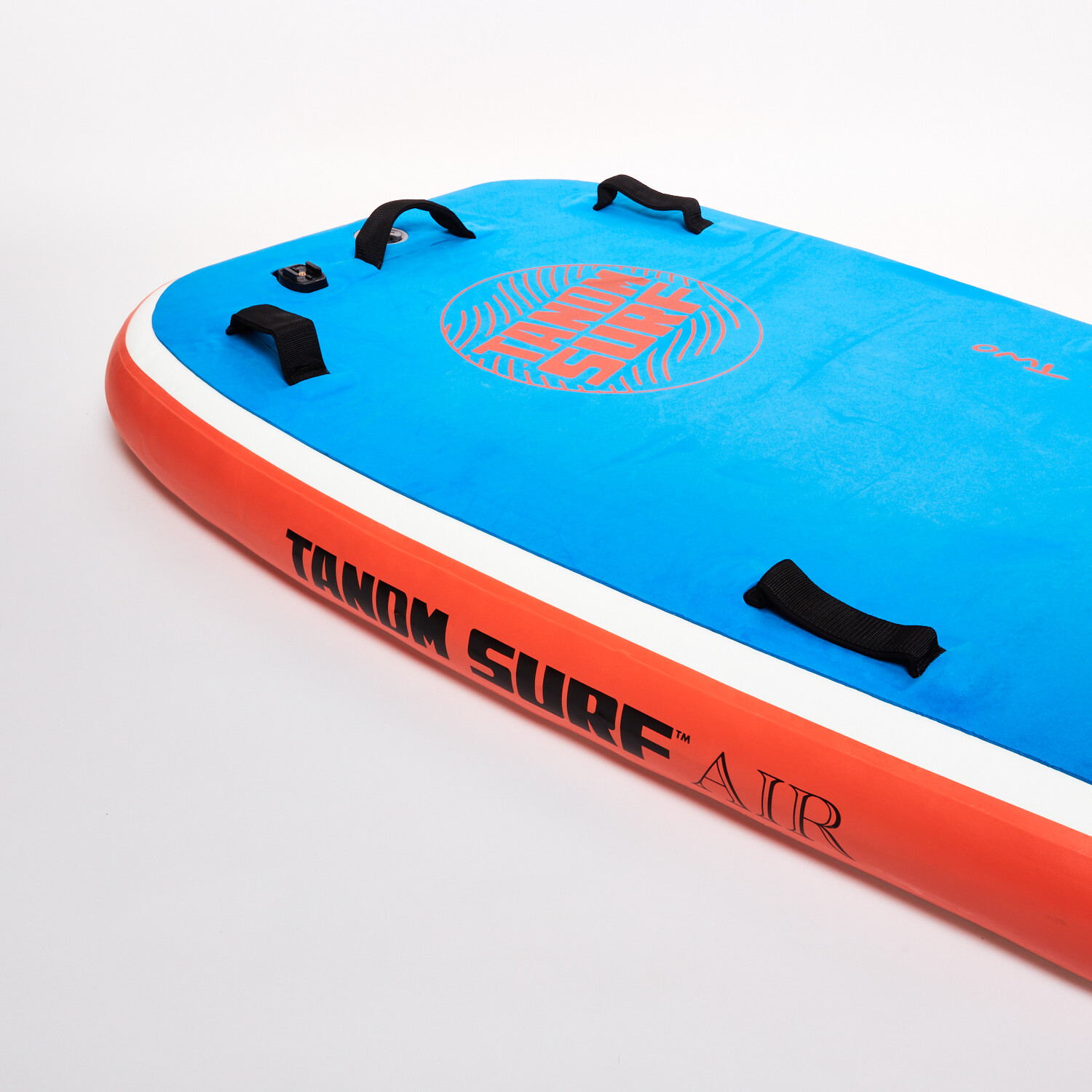 Tandm Surf Inflatable Bodyboard // Orange + Blue Tandm Surf Touch