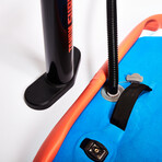 Tandm Surf Inflatable Bodyboard // Orange + Blue