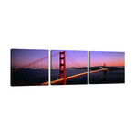 Night Golden Gate Bridge San Francisco CA USA by Panoramic Images