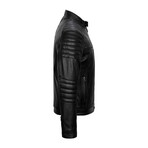 Gage Leather Jacket // Black (XL)