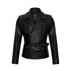 Camden Leather Jacket // Black (3XL)