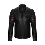 Kian Leather Jacket // Black (L)