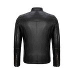 Bruno Leather Jacket // Black (M)