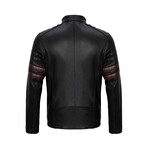 Kian Leather Jacket // Black (2XL)