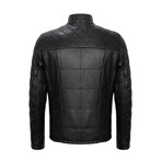 Ethan Leather Jacket // Black (L)