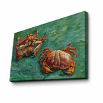 Two Crabs (17.7"H x 27.5"W x 1.1"D)
