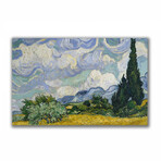 A Wheatfield with Cypresses (17.7"L x 27.5"W x 1.1"D)