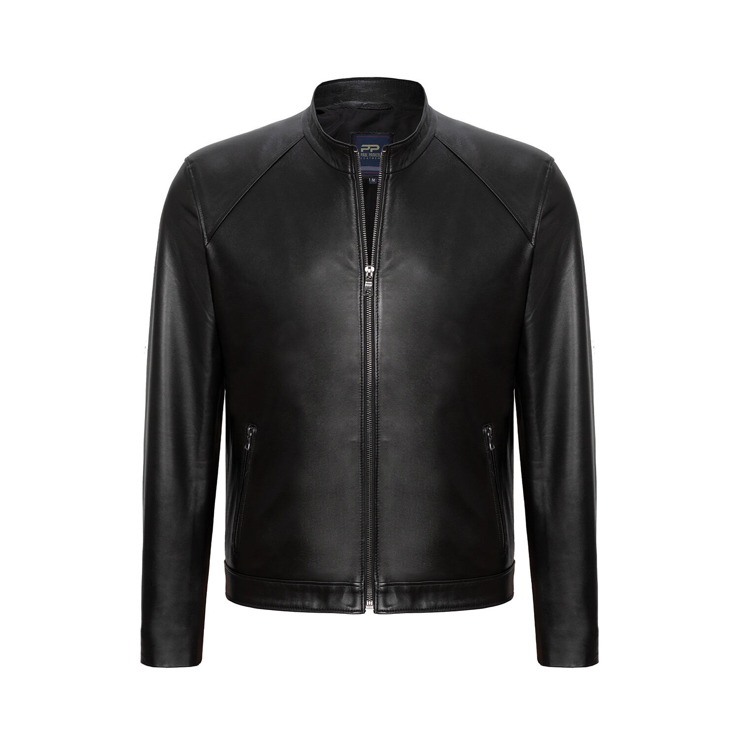 Racer Jacket // Style 3 // Black (M) - Paul Parker Leather Jackets ...