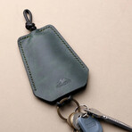 Leather Key Case (Brown)