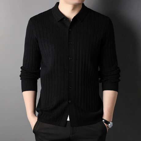 Ellis Cardigan // Black (XS)