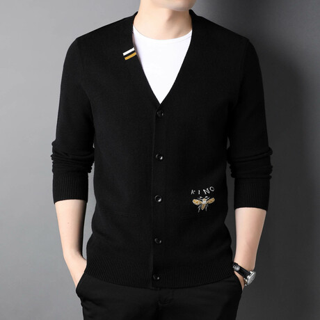 Bray Cardigan // Black (XS)
