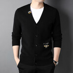 Bray Cardigan // Black (M)