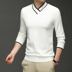 Aydin Sweater // White (L)