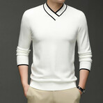 Aydin Sweater // White (L)