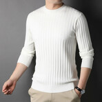 Elias Sweater // White (M)