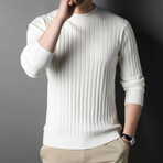 Elias Sweater // White (M)