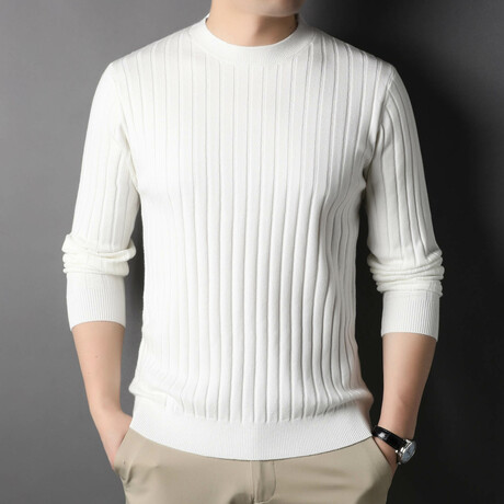 Elias Sweater // White (XS)