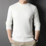Elias Sweater // White (M)