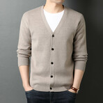 Enzo Cardigan // Light Camel (L)