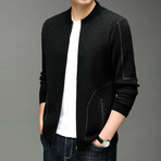 Ross Cardigan // Black (XL)