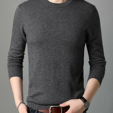 Thaddeus Sweater // Dark Gray (L) - fashion atlas - Touch of Modern