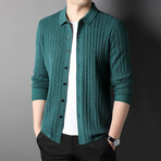 Victor Cardigan // Green (M)