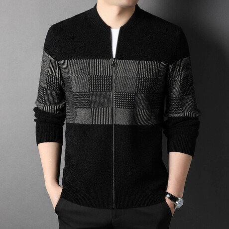 Leo Cardigan // Black (XS)