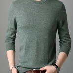 Weston Sweater // Gray-Green (XL)