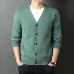 Boston Cardigan // Green (M)