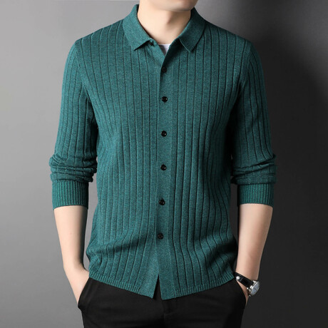 Victor Cardigan // Green (XS)