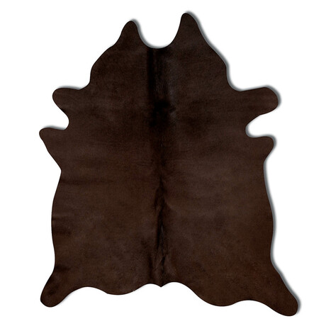 Geneva Cowhide Rug // 6' X 7' (Gold)