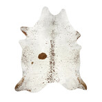 Natural Kobe Cowhide Rug // 5' X 7' (Classic Brindle)