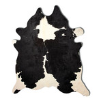 Natural Kobe Cowhide Rug // 6' X 7' (Classic Brindle)