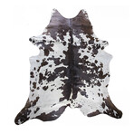 Natural Kobe Cowhide Rug // 6' X 7' (Classic Brindle)