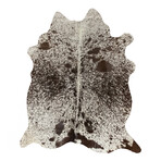 Natural Kobe Cowhide Rug // 5' X 7' (Classic Brindle)
