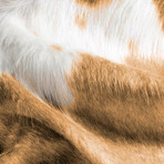 Natural Kobe Cowhide Rug // 6' X 7' (Classic Brindle)