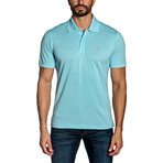 Luis Knit Polo // Light Blue (S)