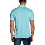 Lawrence Knit Polo // Light Blue (S)