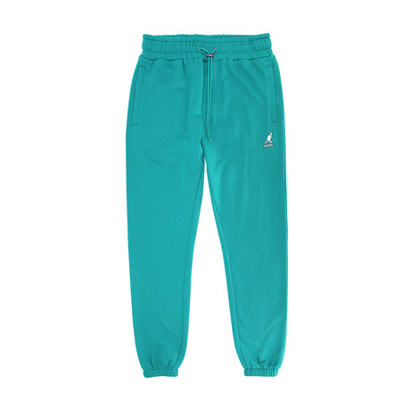 Embroidered Jogger // Emerald (S)