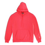 Embroidered Hoodie // Coral (2XL)