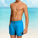 Johan Swim Shorts // Turquoise (S)