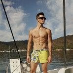 Anthony Swim Shorts // Shapes (2XL)