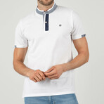 Skylar Polo Shirt Short Sleeve // White (XL)