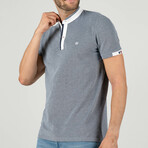 Cullen Polo Shirt Short Sleeve // Navy (M)