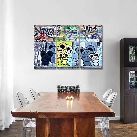 Of Mostly Mice Graffiti by Unknown Artist