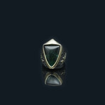 Supreme Amber Green Stone Ring (6)